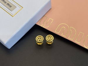 Miu Miu Gold Earrings