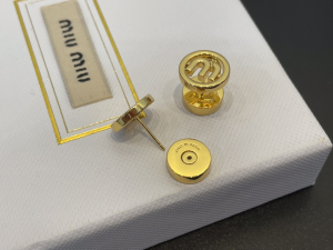 Miu Miu Gold Earrings