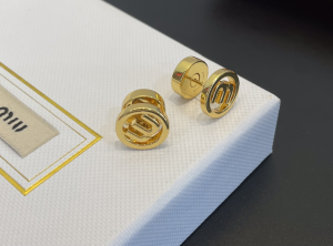 Miu Miu Gold Earrings