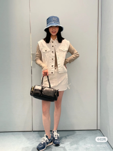 Miu Miu Denim Blue Bucket Hat