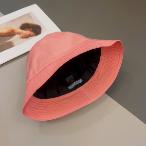 Prada Nylon Bucket Hat Pink