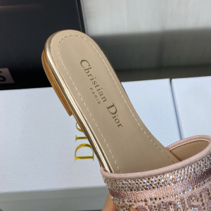 Dior Dway Flat Sandal Pink