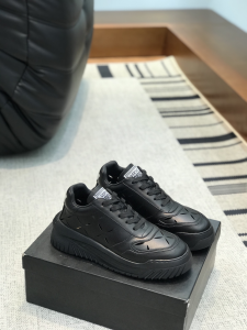 Versace Odissea Leather Sneakers Black Versace Odissea Leather Sneakers Black