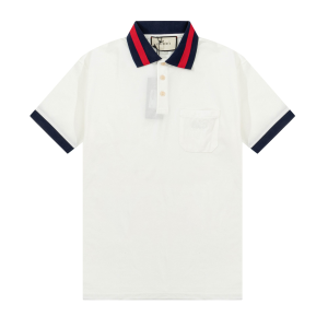 Gucci Polo Cotton T Shirt White