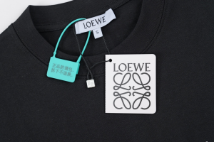Loewe Black Cotton T Shirt