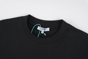 Loewe Black Cotton T Shirt