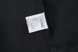 Loewe Black Cotton T Shirt