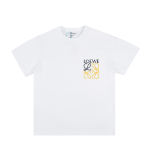 Loewe White Cotton T Shirt