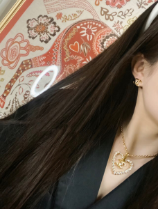 Chanel Gold CC Logo Earrings