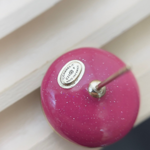 Chanel Crystal CC Round Earrings