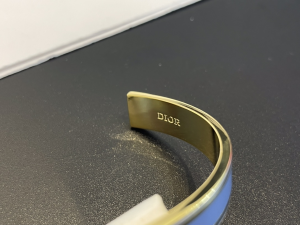 Dior Code Bangle Bracelet Light Blue