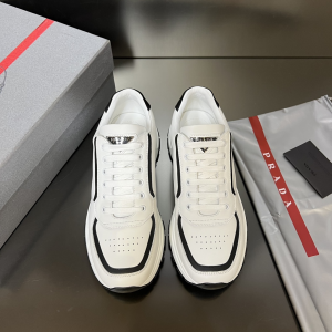 Prada Calf Leather Sneaker White