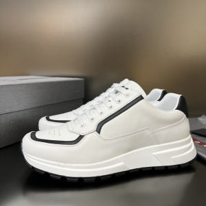 Prada Calf Leather Sneaker White