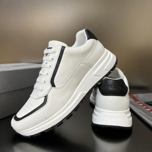 Prada Calf Leather Sneaker White