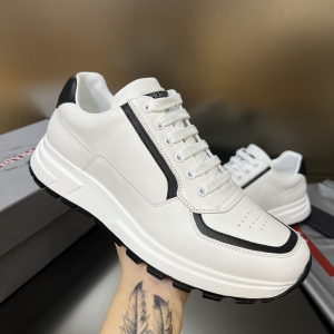 Prada Calf Leather Sneaker White