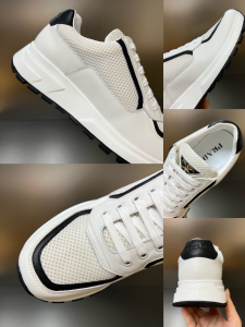 Prada Calf Leather Sneaker White