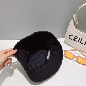 Celine Denim Black Bucket Hat