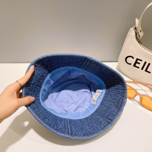 Celine Denim Blue Bucket Hat