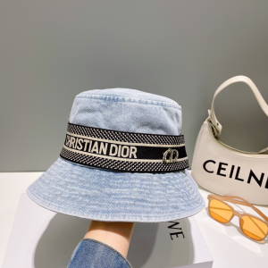 Dior Denim Blue Bucket Hat