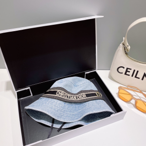 Dior Denim Blue Bucket Hat