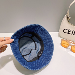 Miu Miu Denim Blue Bucket Hat