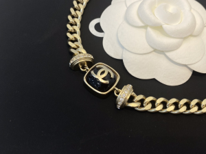 Chanel CC Chain Choker Necklace