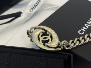 Chanel Crystals CC Chain Necklaces