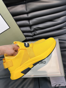 Tom Ford Nylon Mesh Jago Sneaker Yellow Tom Ford Nylon Mesh Jago Sneaker Yellow