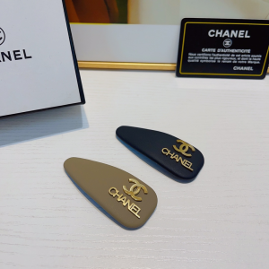 Chanel CC Monogram Logo Hair Clip