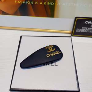 Chanel CC Monogram Logo Hair Clip