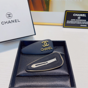 Chanel CC Monogram Logo Hair Clip