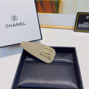 Chanel CC Monogram Logo Hair Clip