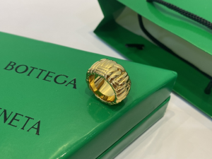 Bottega Veneta Pleat Rings