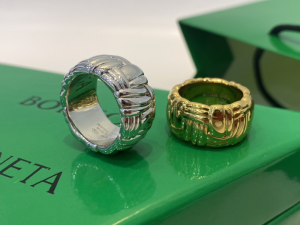 Bottega Veneta Pleat Rings