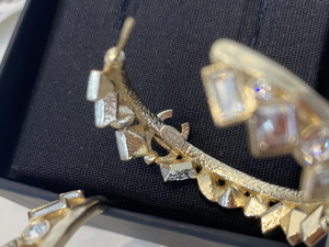 Chanel Crystal CC Diamonds Earrings