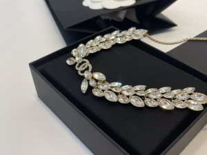 Chanel Crystals CC Wheat Necklaces