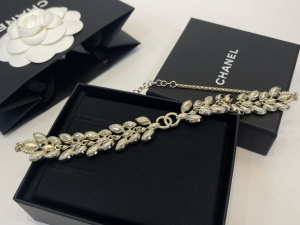 Chanel Crystals CC Wheat Necklaces