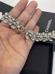 Chanel Crystals CC Wheat Necklaces