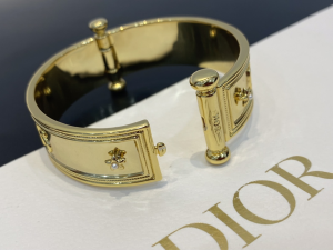 Dior Code Cuff Bracelet Gold