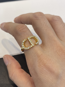 Dior Crystals Petit CD Rings