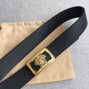 Versace Medusa Leather Belt Black 38MM