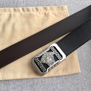 Versace Medusa Leather Belt Black 38MM