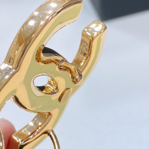 Chanel CC Logo Leather Belt Black 30MM