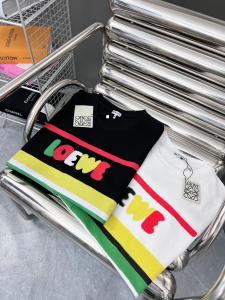 Loewe White Cotton T Shirt