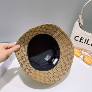 Gucci GG Canvas Bucket Hat Beige