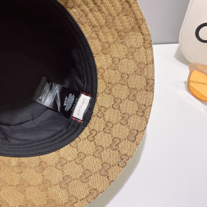 Gucci GG Canvas Bucket Hat Beige