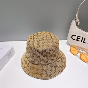 Gucci GG Canvas Bucket Hat Beige