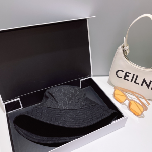 Gucci GG Canvas Bucket Hat Black