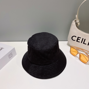 Gucci GG Canvas Bucket Hat Black