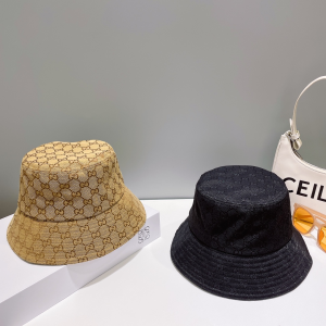 Gucci GG Canvas Bucket Hat Black